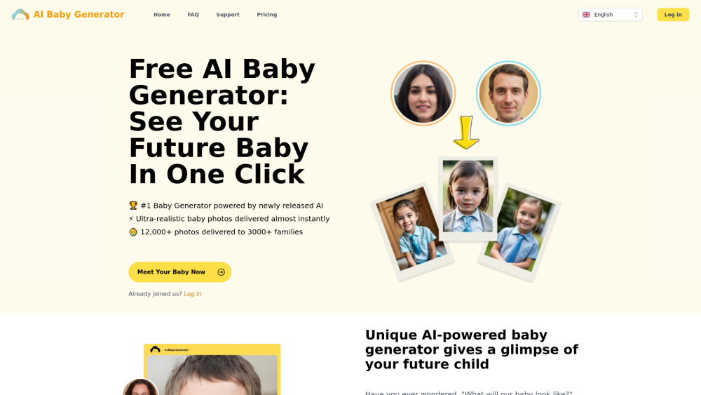 Free AI Baby Generator: Predict, Price, Reviews, Features, Alternatives Free AI Baby Generator: Predict, Price, Reviews, Features, Alternatives