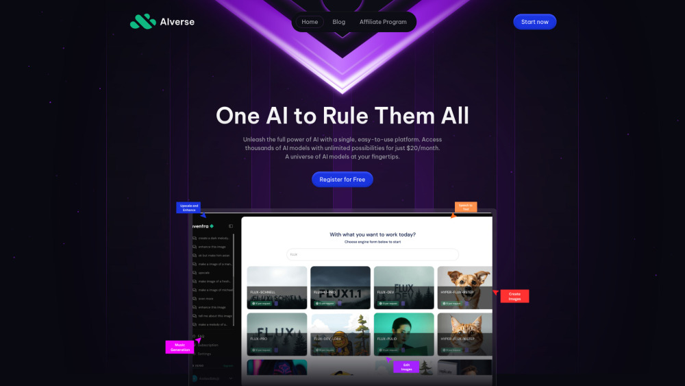 AIverse : 2000+ Models, Use Cases, Pricing, Reviews, Features, Alternatives