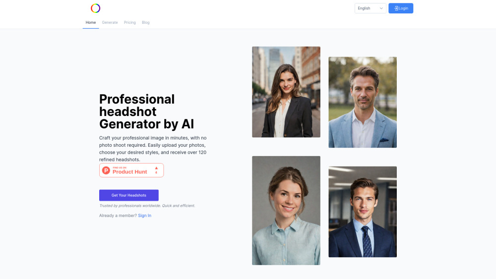 AI-Headshots.net: AI-Powered Headshot Creation, Pricing & Reviews