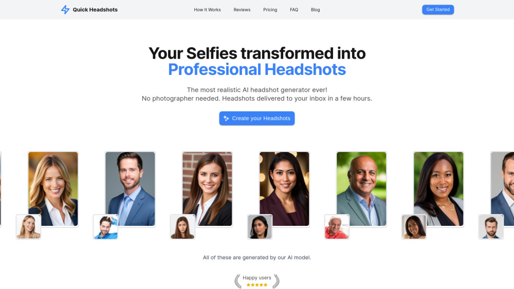 Quick Headshots : AI Pro Shots, Affordable, Top Reviews, Core Features