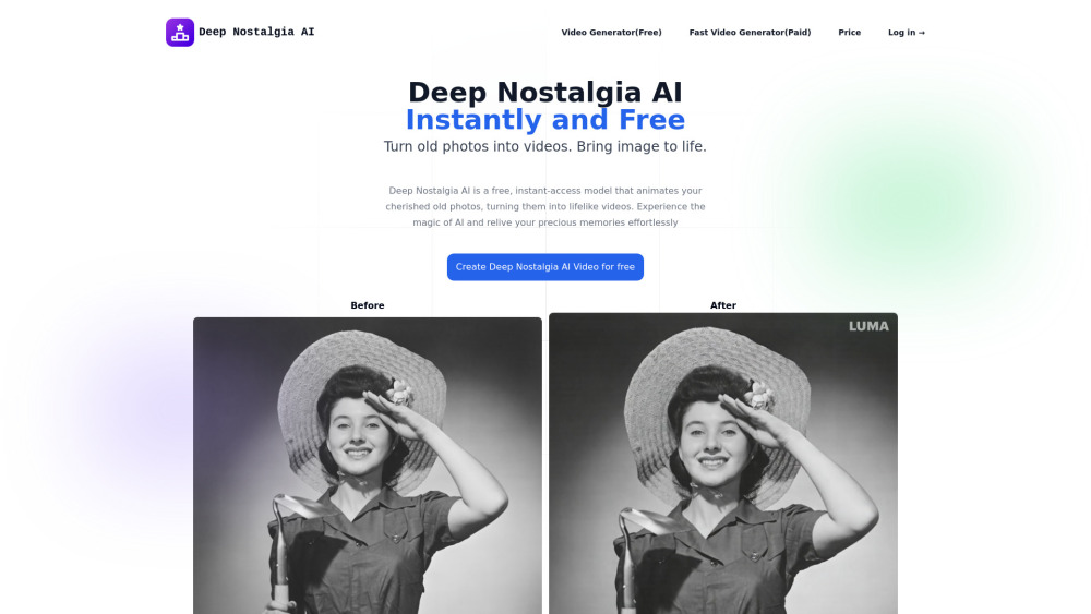 Deep Nostalgia AI: Transform Photos, Affordable, Reviewed, Features