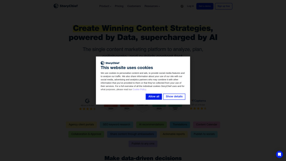 StoryChief : Simplify Content Marketing, Boost Team Efficiency