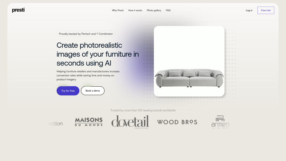Presti AI: Photorealistic Designs, Use Cases, Pricing, Reviews