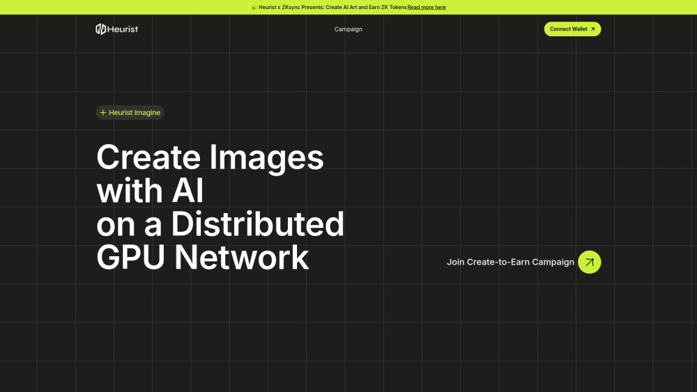Heurist Imagine : AI Image Generator, Creativity, Crypto Rewards