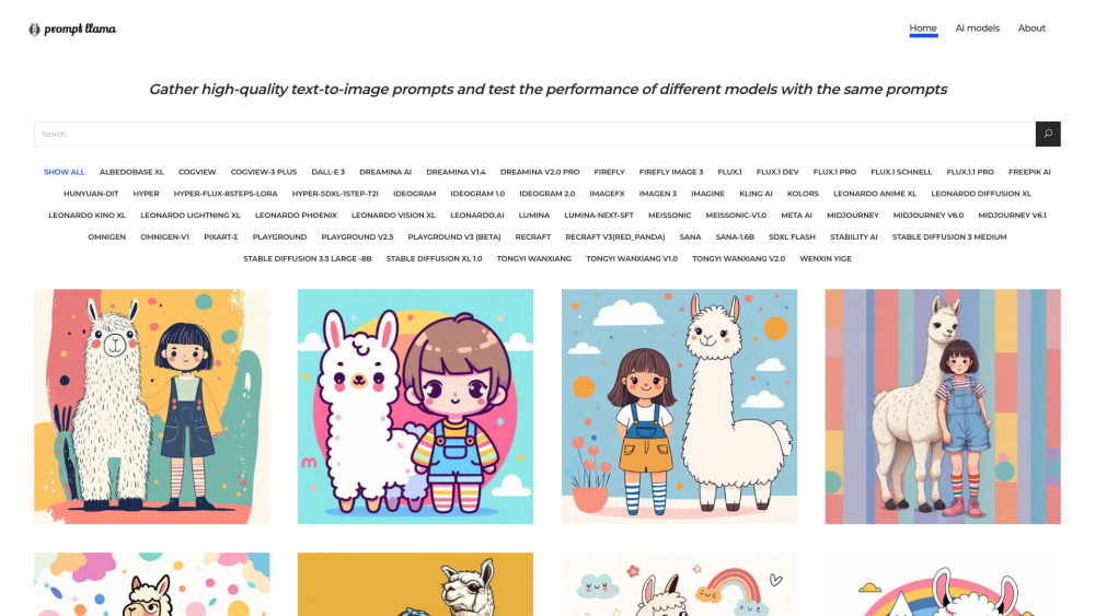 Prompt Llama : AI Image Generation, Pricing, Reviews, Features