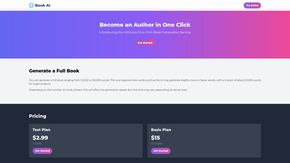 thedisc.xyz : AI Book Generation, Use Cases, Pricing & Reviews