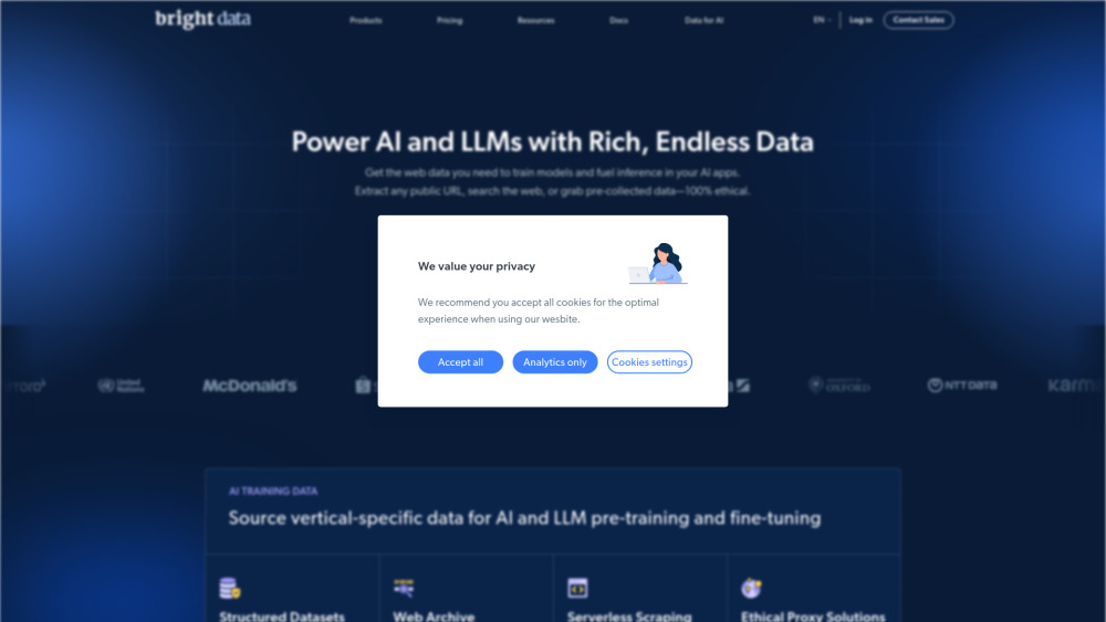 Bright Data : AI & LLMs, Pricing, Reviews, Features, Use Cases
