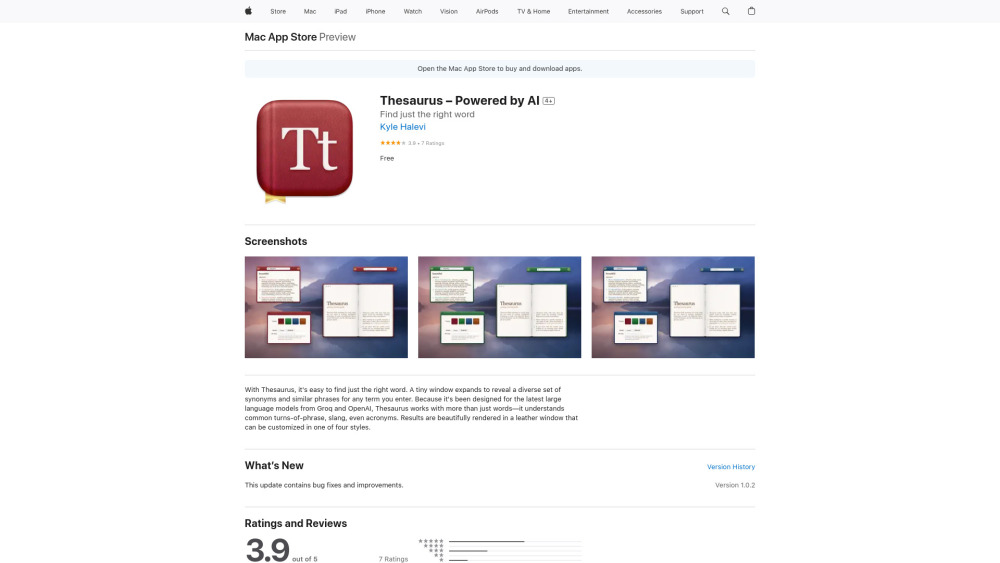 Thesaurus – AI-Powered Synonyms: Use Cases, Pricing, Reviews, Features, Alternatives
