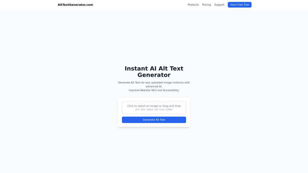AltTextGenerator : AI Alt Text, SEO Boost, Free Tool, Features