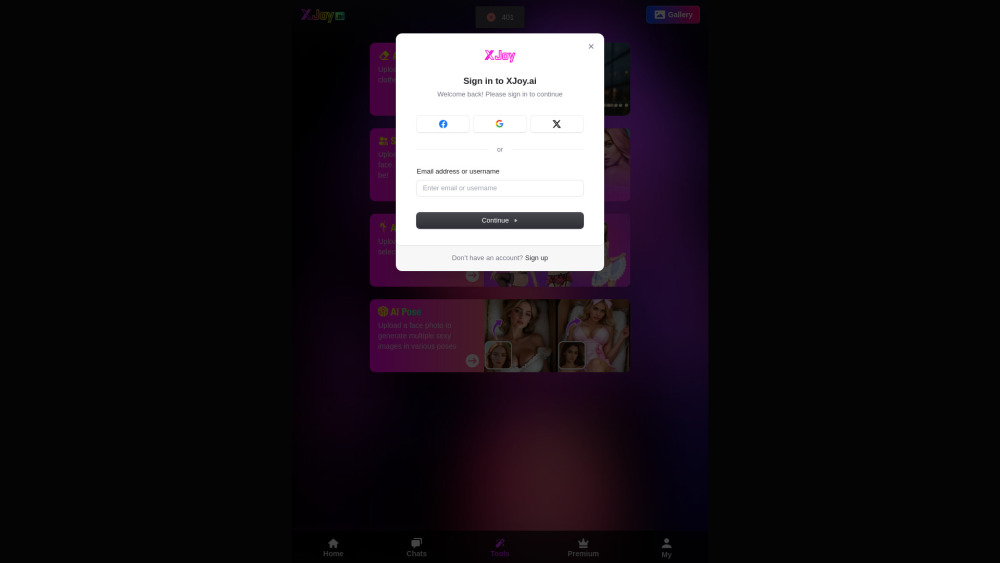 XJoy AI : AI Girlfriend, Face Change, Dance, Sexy Poses, 8K Videos