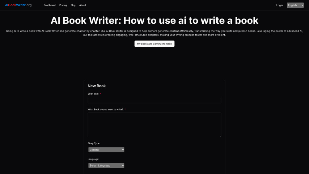 AI Book Writer : Use Cases, Pricing, Reviews, Core Features