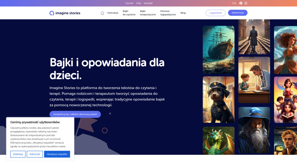 Imagine Stories: AI-Powered Tales, Use Cases, Pricing & Features