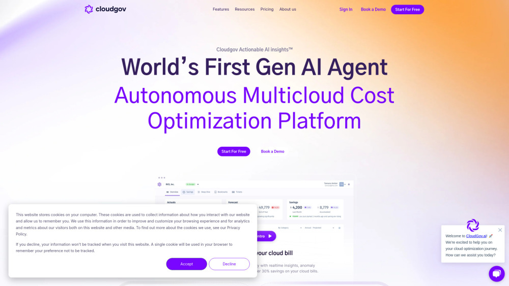 Cloudgov.ai: AI-Driven Cloud Cost Optimization & Pricing Insights Cloudgov.ai: AI-Driven Cloud Cost Optimization & Pricing Insights
