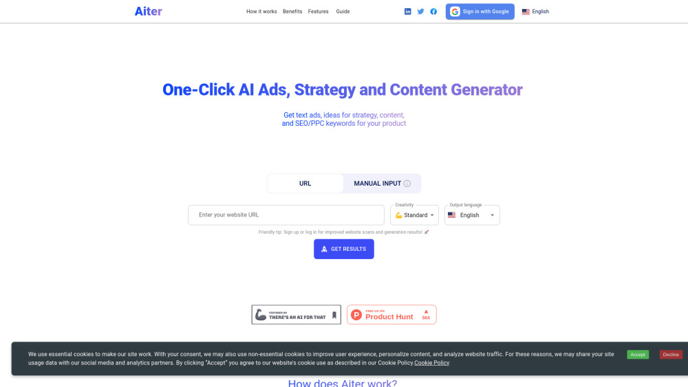 Aiter: AI Marketing Platform for Text Ads, Strategy, Pricing Insights, Reviews & Alternatives