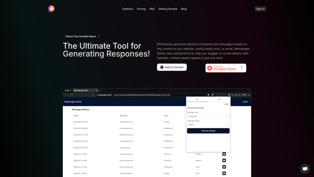 Messenger Genie: Smart Messaging, AI-Powered Efficiency, Reviews Messenger Genie: Smart Messaging, AI-Powered Efficiency, Reviews