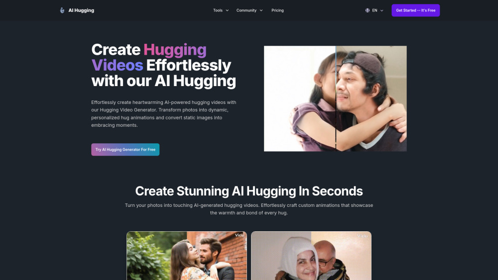 AI Hugging : Use Cases, Pricing, Reviews, Core Features, Alternatives
