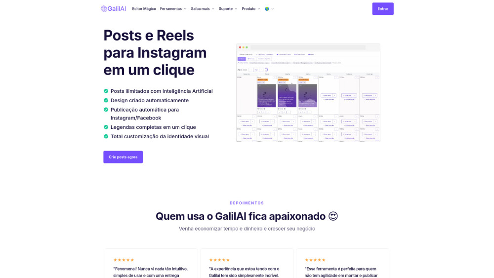 GalilAI: AI-Powered Social Media Posts, Pricing, Reviews, Features
