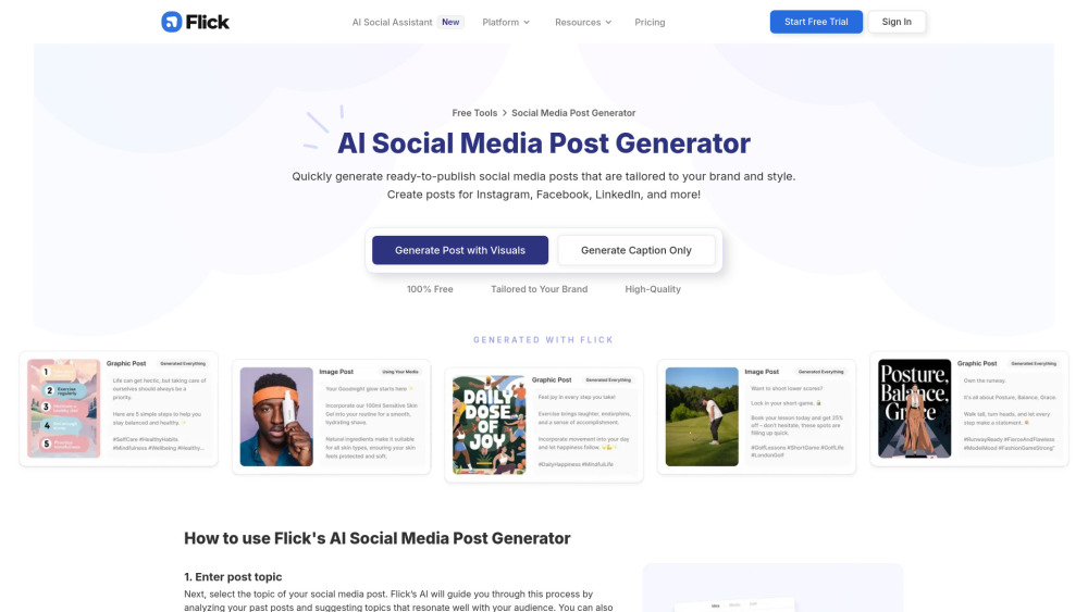 AI Social Post Generator : Use Cases, Pricing, Reviews, Core Features, Alternatives