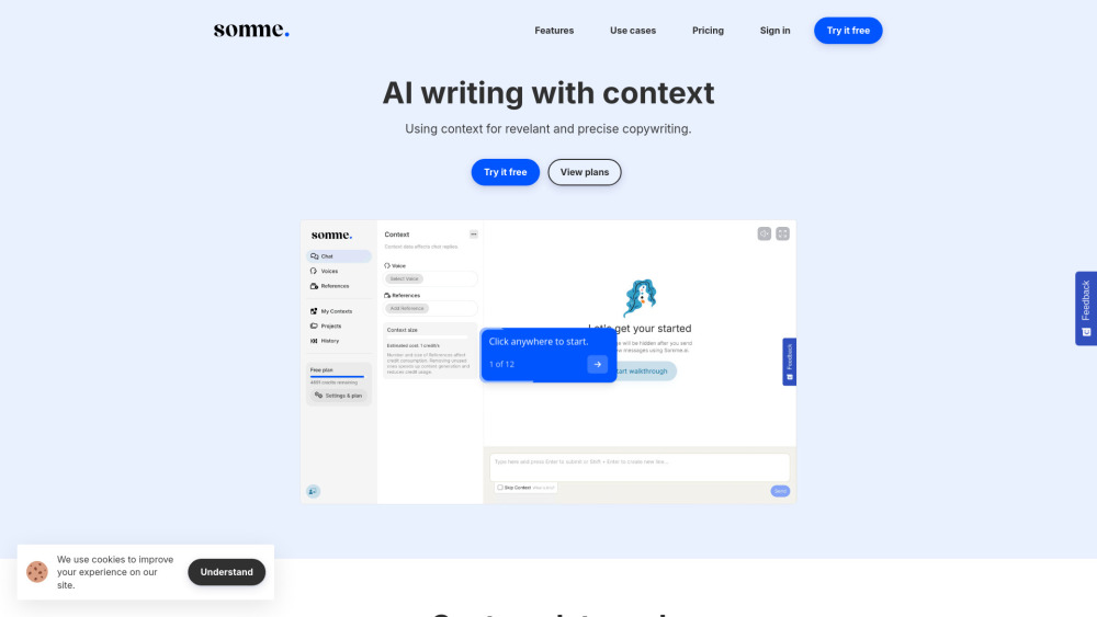 Somme.ai: AI Content Creation, Context Management, Pricing & Reviews