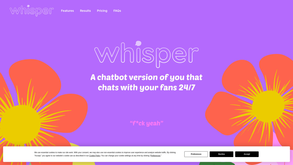 Whisper : Use Cases, Pricing, Reviews, Core Features, Alternatives Whisper : Use Cases, Pricing, Reviews, Core Features, Alternatives