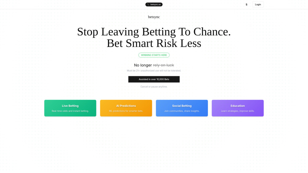 Betsync : AI Insights, Reviews, Pricing, Use Cases, Alternatives