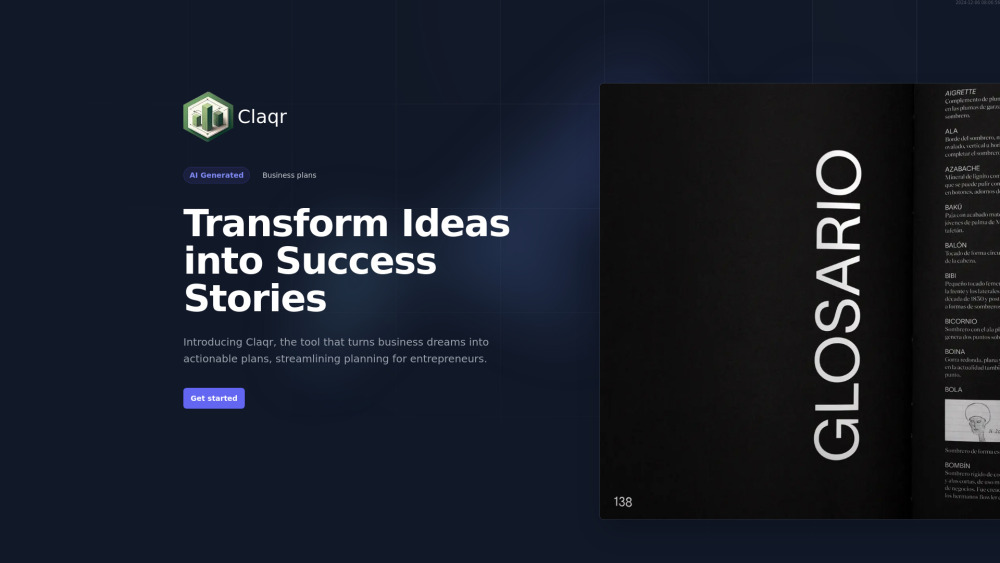 Claqr: AI Business Plans, Use Cases, Pricing, Reviews, Features