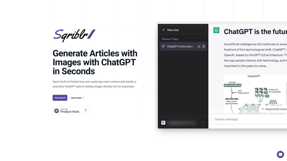 Sqriblr: Auto-Generated On-Brand Images for Blog Posts