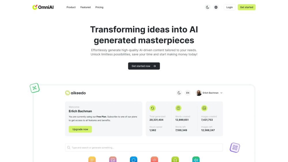 Omniai.Club : AI Content Tools, Use Cases, Pricing, Reviews, Features