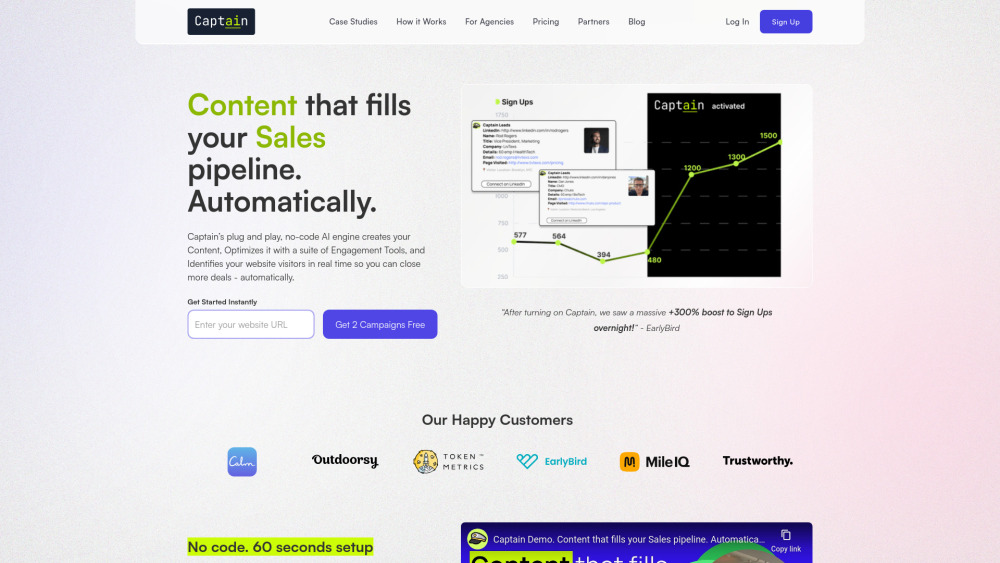 Captain AI Content Generator : Emails, Proposals, Follow-ups