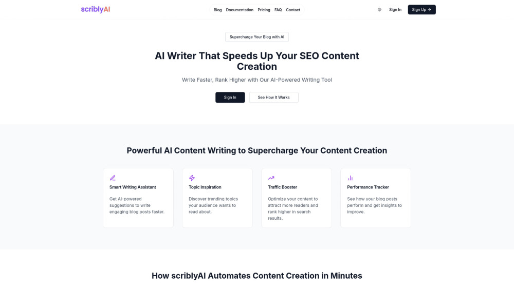 Scribly AI : SEO Content, Pricing, Reviews, Use Cases, Alternatives