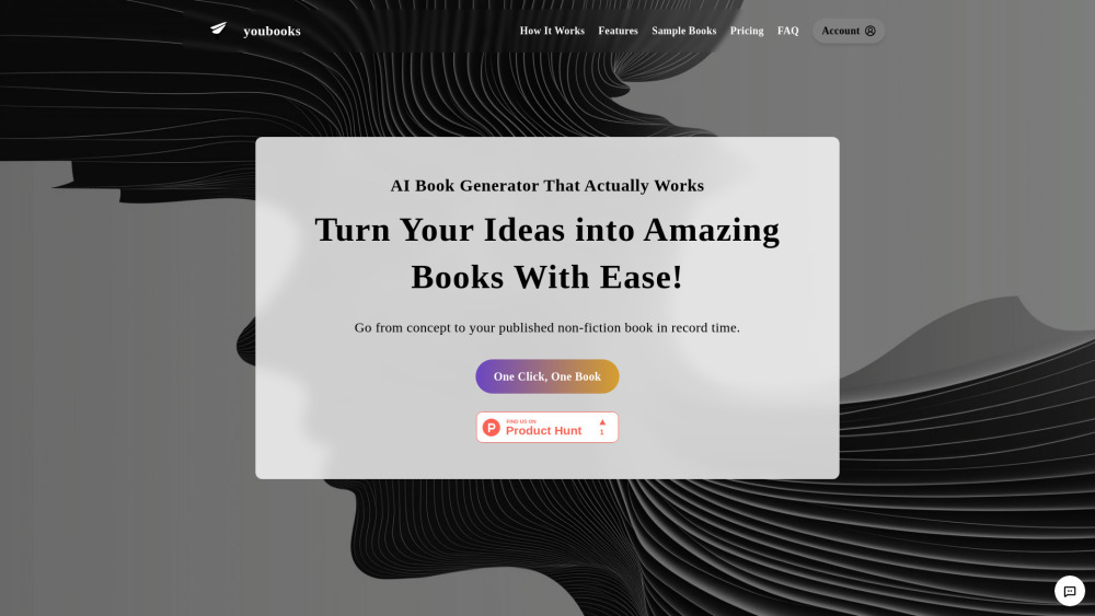 Youbooks.com : AI-Powered Book Creation, Pricing, Reviews, Features
