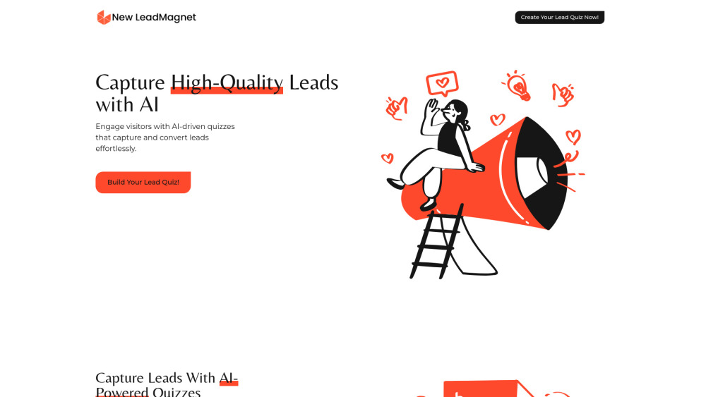 NewLeadMagnet.com : AI Quizzes for Lead Capture & Conversion