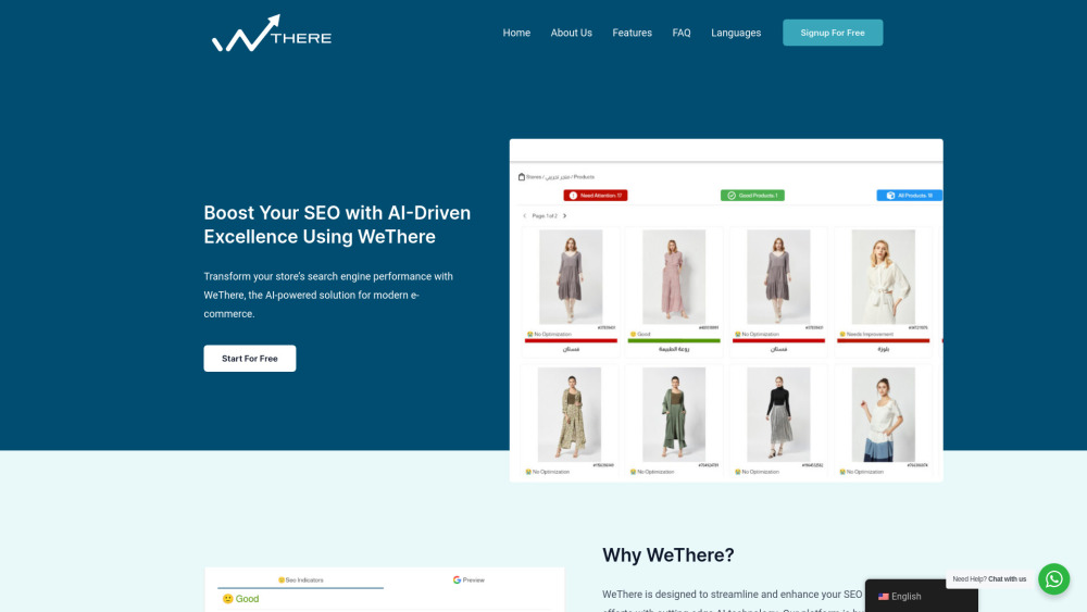 WeThere : AI SEO, Competitor Analysis, Content Optimization