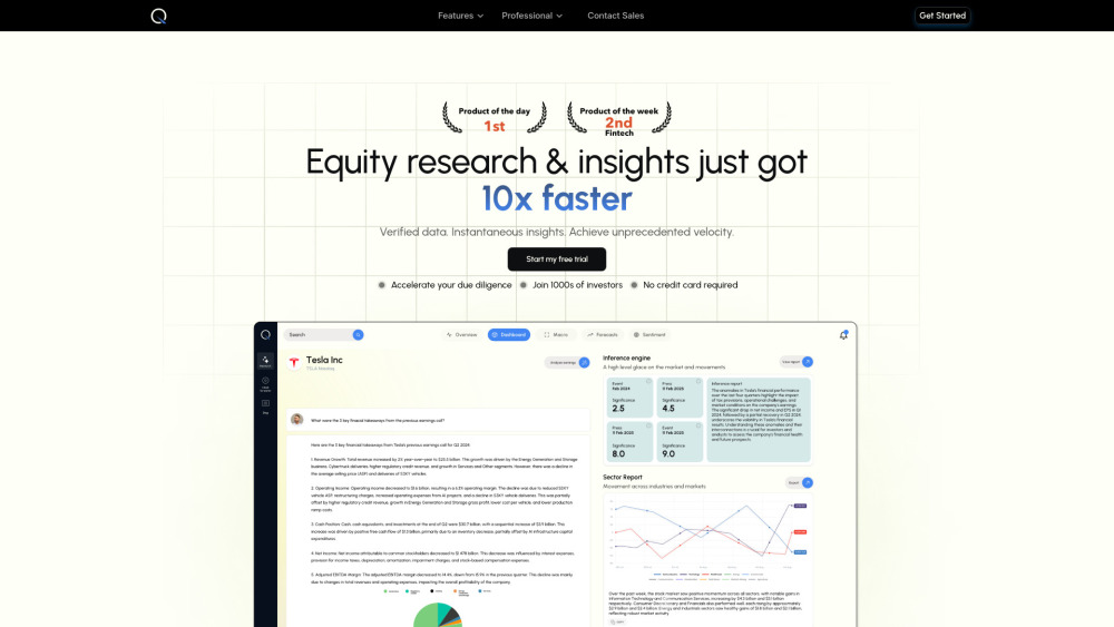 Quantera.ai : Real-Time Insights, Pricing, Reviews, Features, Alternatives
