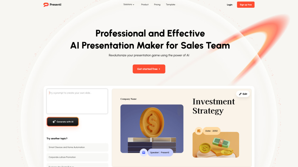 Presenti : AI-Powered Presentations, Pricing, Reviews, Features