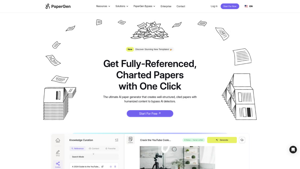 PaperGen : AI Writing, Use Cases, Pricing, Reviews, Features