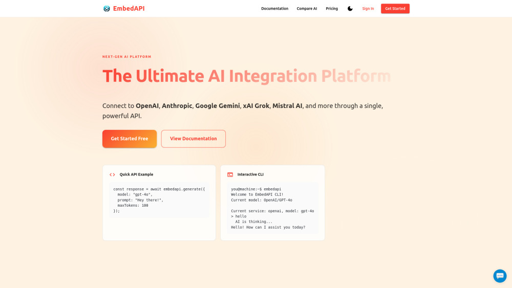 EmbedAPI: Use Cases, Pricing, Reviews, Features & Alternatives EmbedAPI: Use Cases, Pricing, Reviews, Features & Alternatives