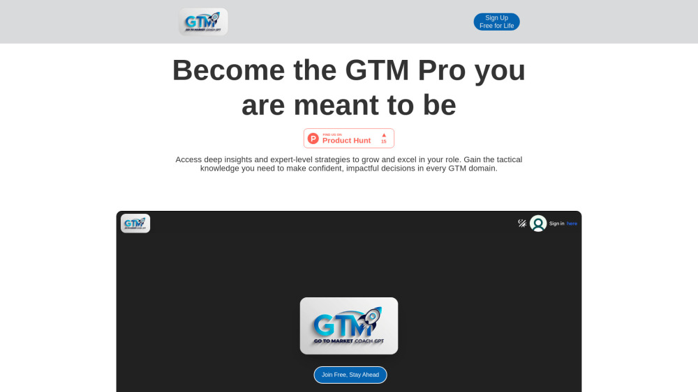 GTM Coach GPT : Use Cases, Pricing, Reviews, Features, Alternatives