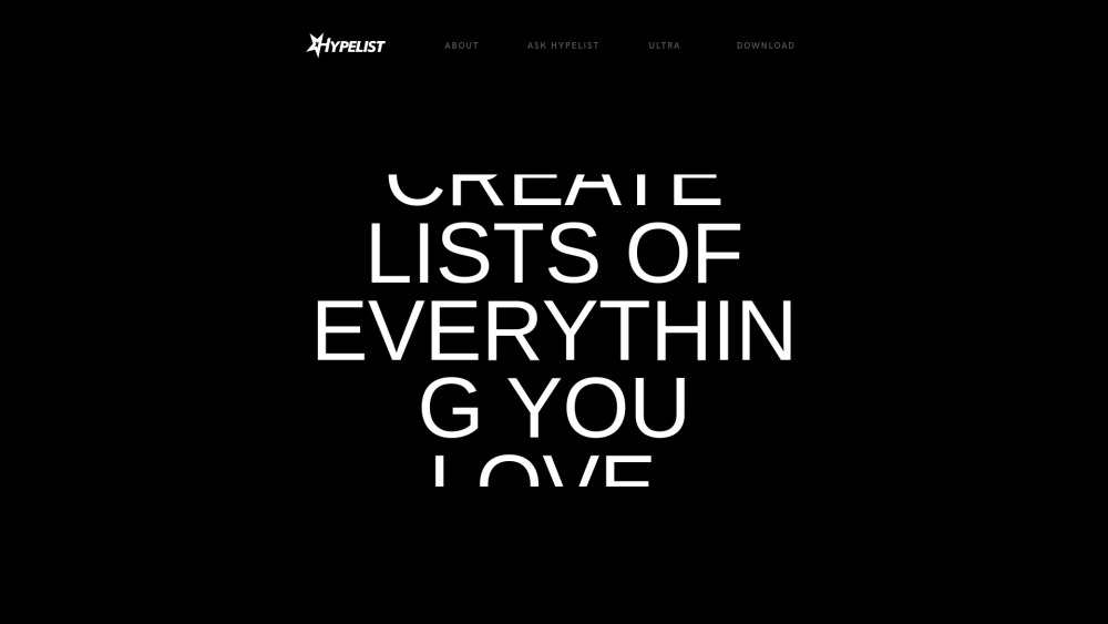 Hypelist : Personalized Recommendations, Pricing, Reviews, Features