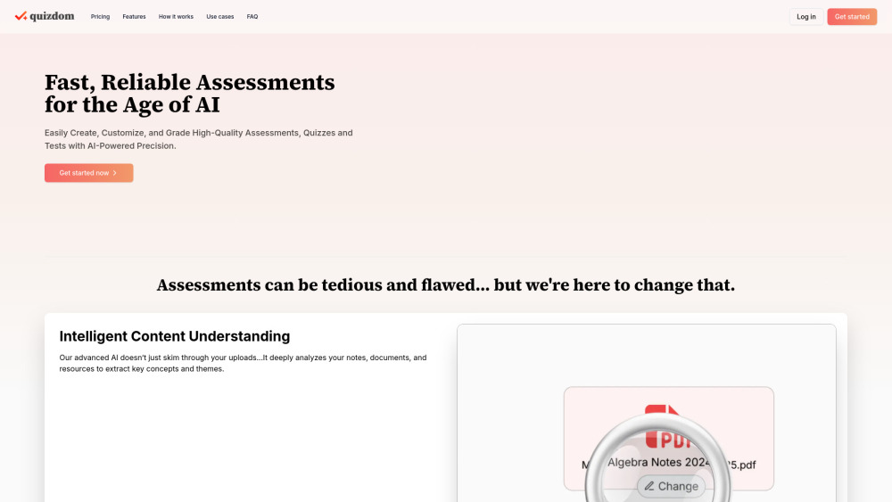 Quizdom AI : Use Cases, Pricing, Reviews, Features, Alternatives