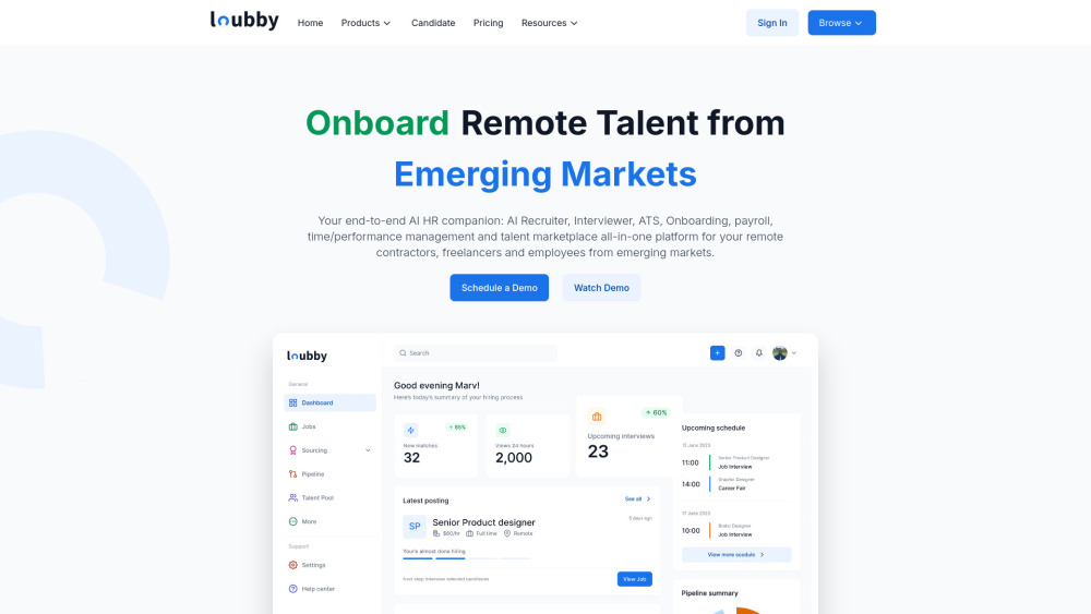 Loubby AI : Talent Sourcing, Pricing, Reviews, Use Cases, Alternatives