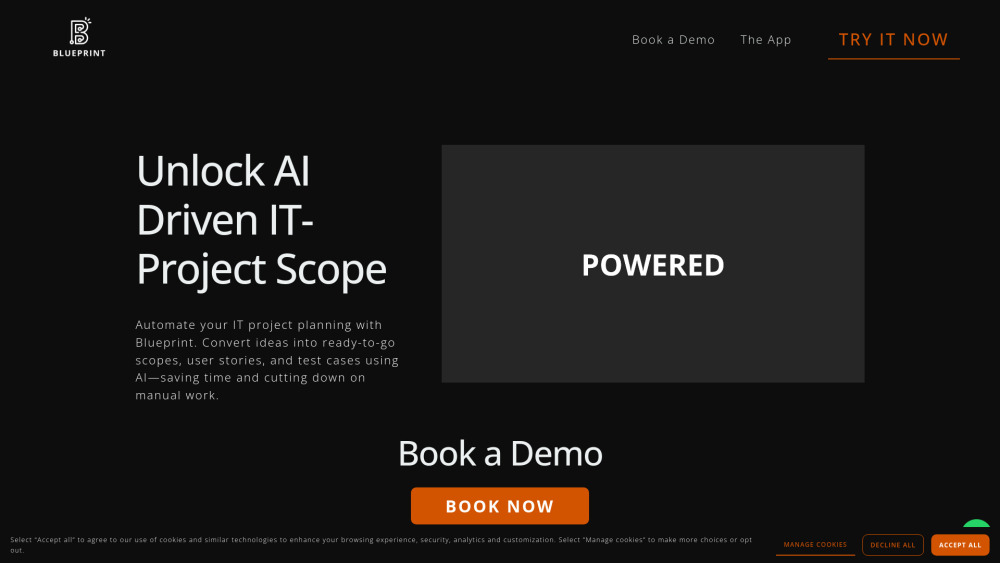 Blueprint : AI Project Management, Use Cases, Pricing, Features