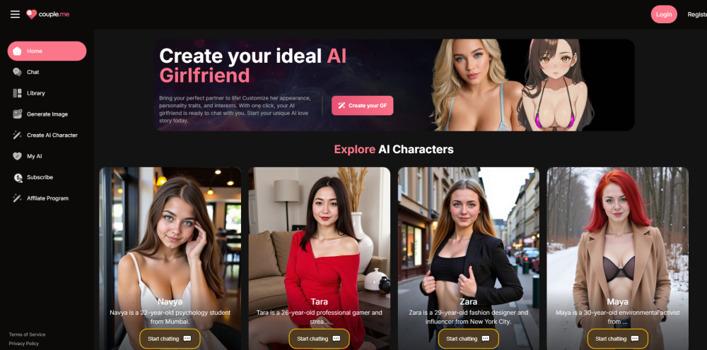 Couple Me : AI Girlfriend, Use Cases, Pricing, Reviews, Features Couple Me : AI Girlfriend, Use Cases, Pricing, Reviews, Features
