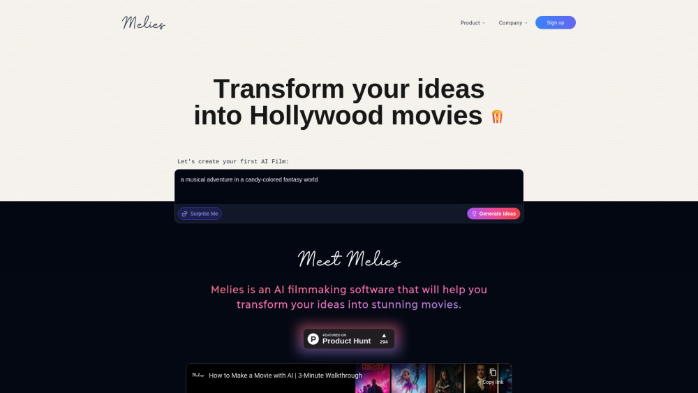 Melies : AI Filmmaking, Use Cases, Pricing, Reviews, Features Melies : AI Filmmaking, Use Cases, Pricing, Reviews, Features