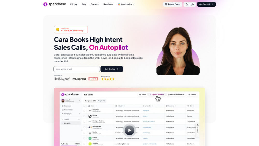Sparkbase : AI-Powered Sales, Real-Time Insights, Pricing & Reviews Sparkbase : AI-Powered Sales, Real-Time Insights, Pricing & Reviews