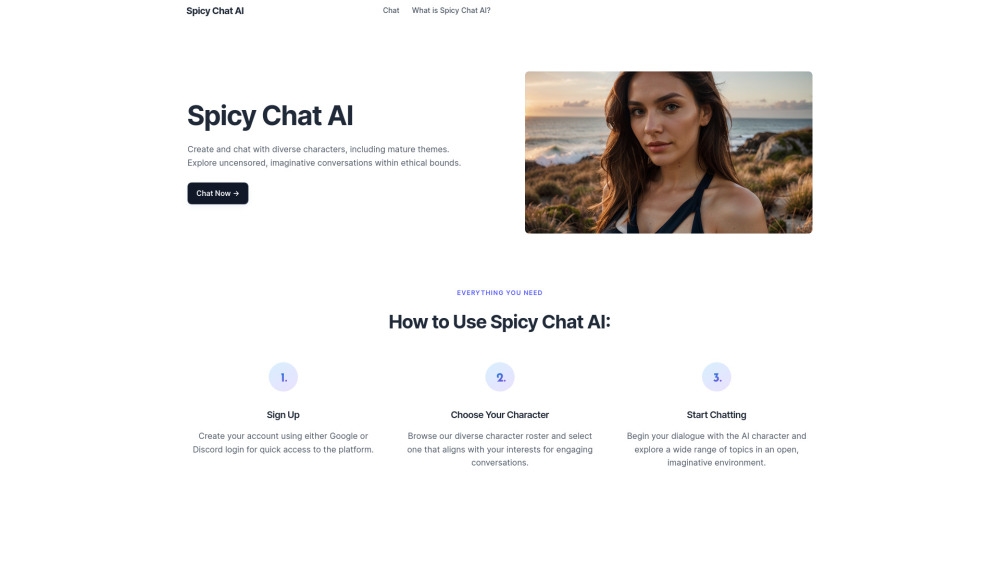 Spicy Chat AI : Custom AI Characters, Use Cases, Pricing, Reviews Spicy Chat AI : Custom AI Characters, Use Cases, Pricing, Reviews