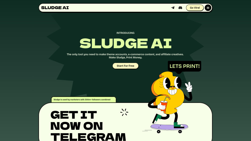 Sludge AI : Fast Free Video Download & Edit, Pricing, Reviews