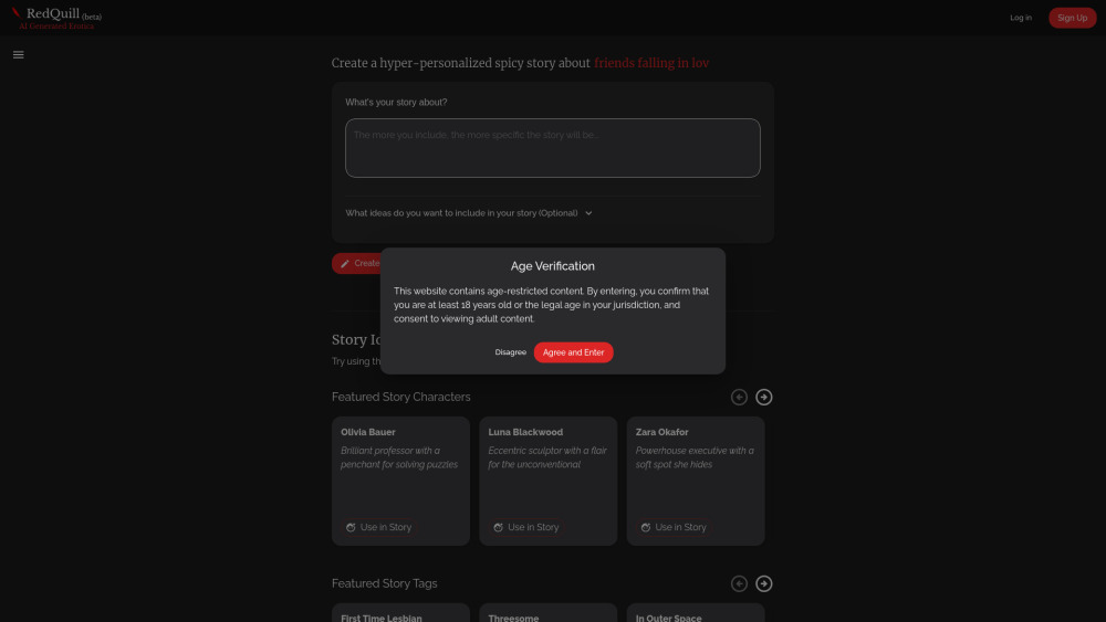 RedQuill : AI-Powered Erotica Stories, Pricing, Reviews, Safety RedQuill : AI-Powered Erotica Stories, Pricing, Reviews, Safety