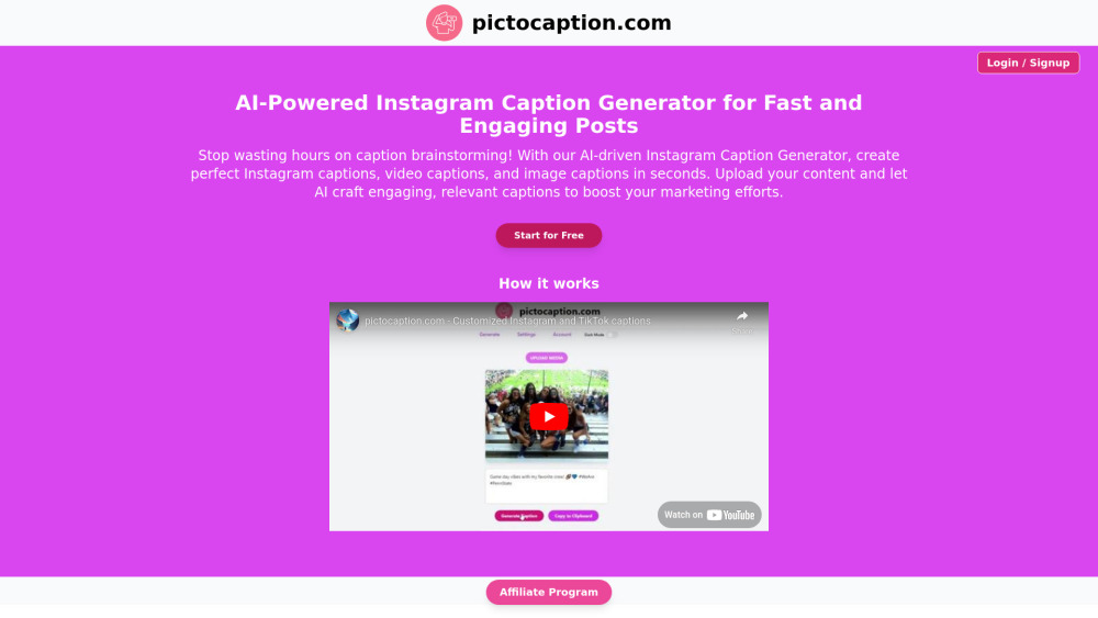 Pictocaption : AI Image/Video Captioning, Use Cases, Pricing Pictocaption : AI Image/Video Captioning, Use Cases, Pricing
