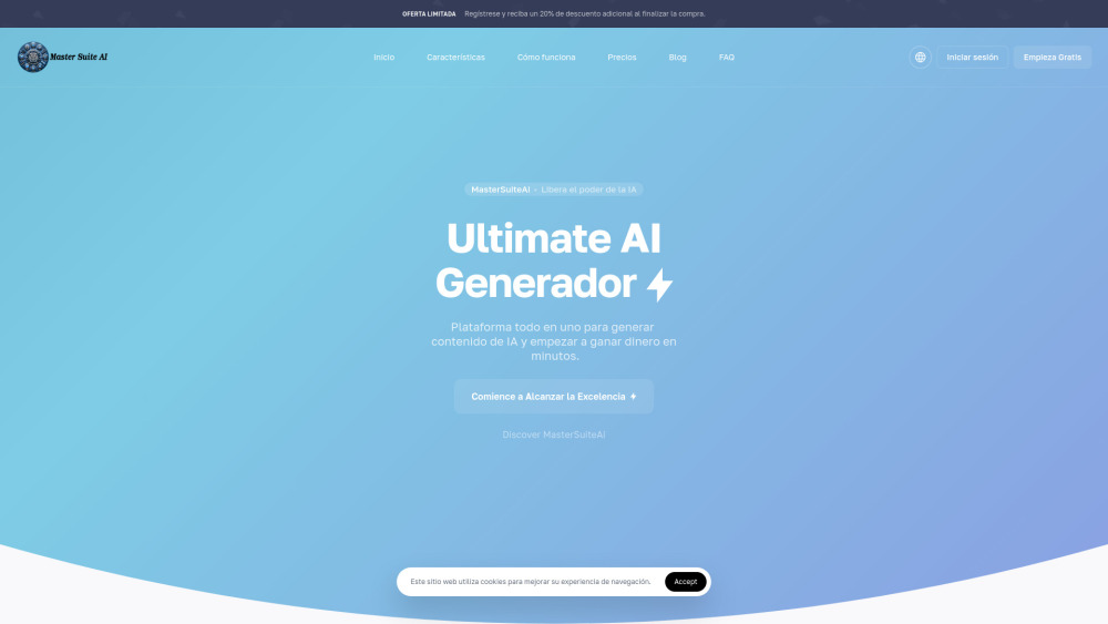 MasterSuiteAI : All-in-One AI Platform for Productivity & Content
